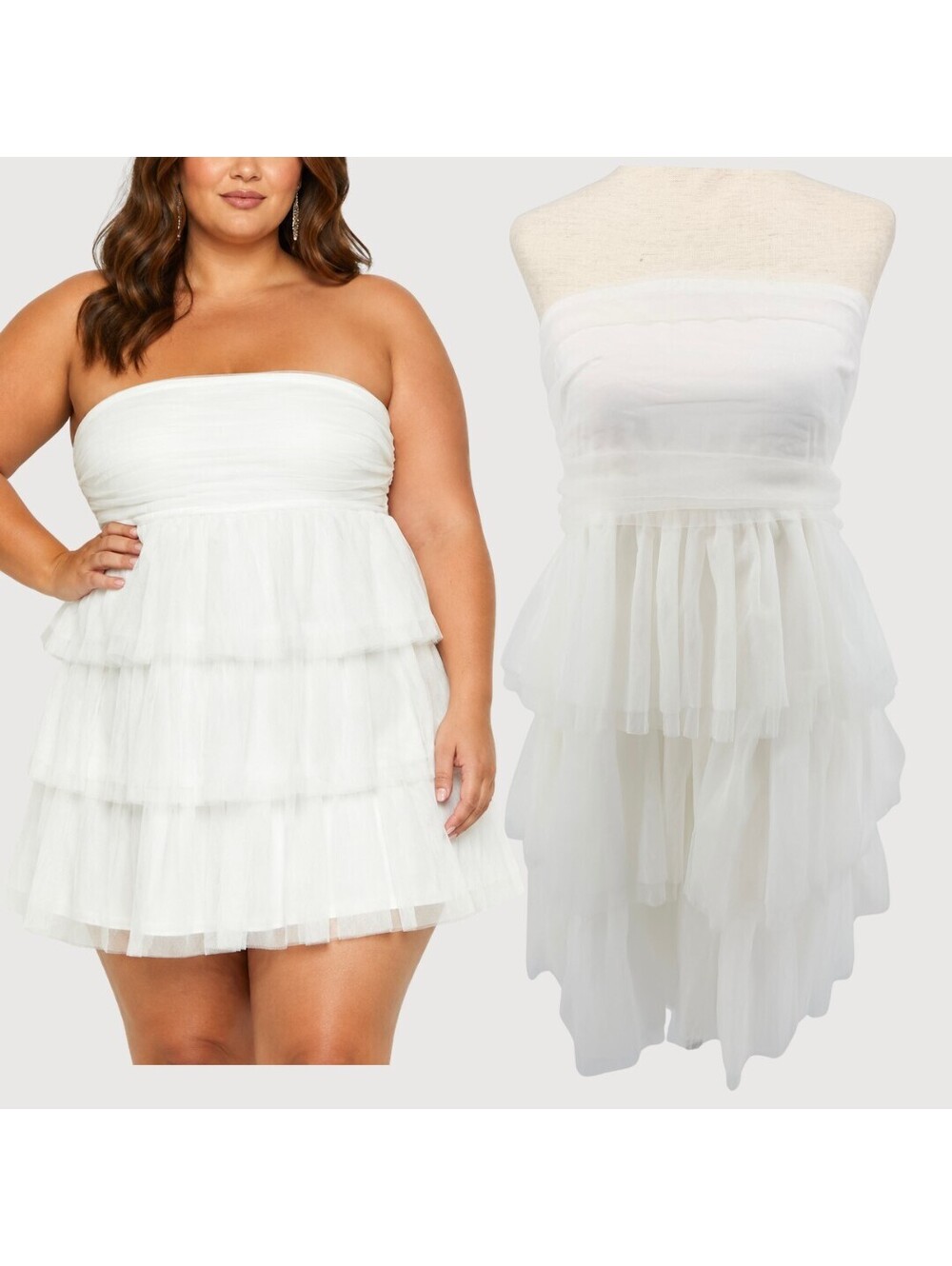 Beginning Boutique Birthday Girl Tulle Mini Dress White 16